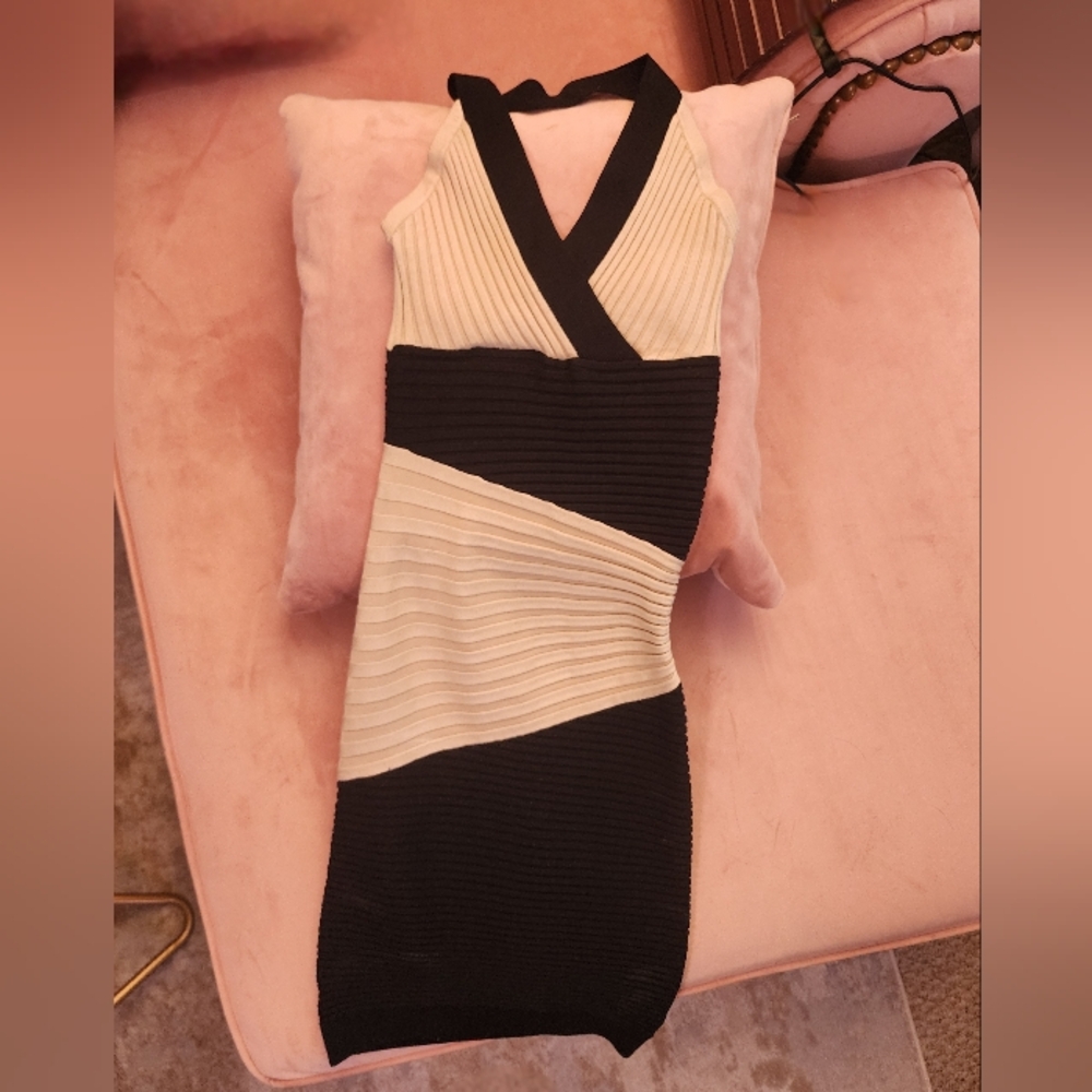 Marciano XS Black/blush pink dress